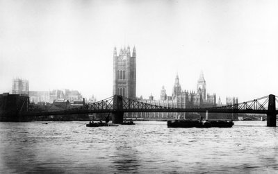 Ponte di Lambeth e il Palazzo di Westminster da English Photographer